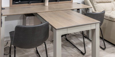 2026 KZ RV Durango Gold G366FBQ Fifth Wheel Sliding Table Desk