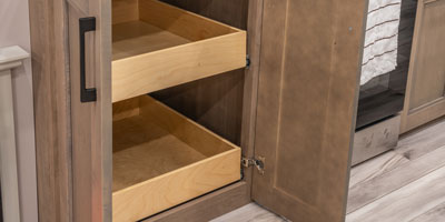 2026 KZ RV Durango Gold G366FBQ Fifth Wheel Storage Drawers 2