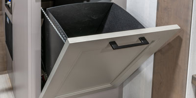 2026 KZ RV Durango Gold G393MKF Fifth Wheel Clothes Hamper