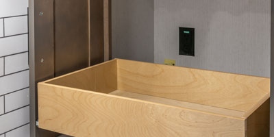 2026 KZ RV Durango Gold G393MKF Fifth Wheel Kitchen Cabinet Storage 3