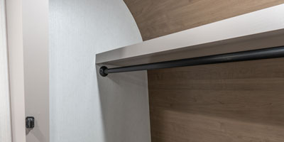 2026 KZ RV Durango Gold G393MKF Fifth Wheel Master Bedroom Closet