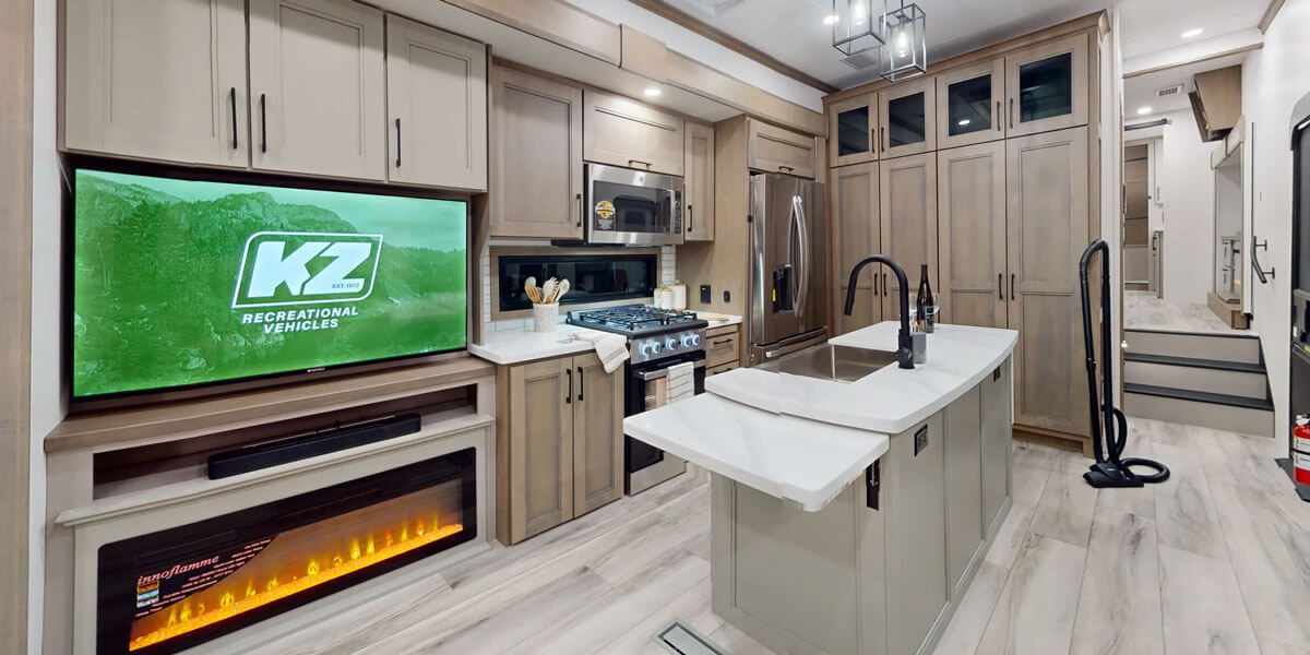 2026 KZ RV Durango Gold G366FBQ Fifth Wheel Interior 360