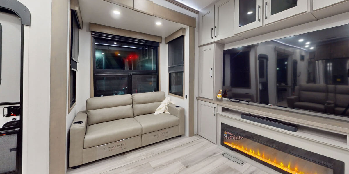 2026 KZ RV Durango Gold G393MKF Fifth Wheel Interior 360