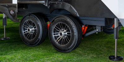 2027 KZ RV Durango Gold G384MSQ Fifth Wheel Exterior SUSPENSION