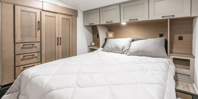 2026 KZ RV Durango HT D256RKT Fifth Wheel Master Bedroom 1