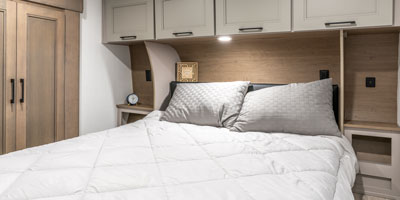 2026 KZ RV Durango HT D256RKT Fifth Wheel Master Bedroom 2