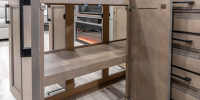 2026 KZ RV Durango HT D256RKT Fifth Wheel Storage Solutions 2