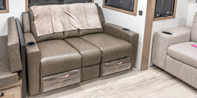 2026 KZ RV Durango HT D256RKT Fifth Wheel Theater Seats