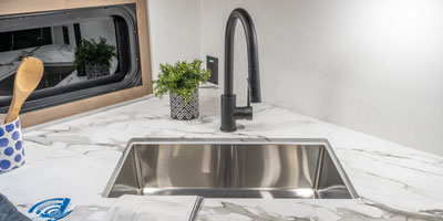 2026 KZ RV Durango HT D296BHT Fifth Wheel Deep Basin Sink