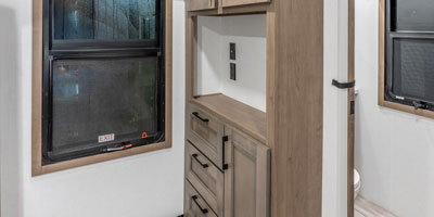 2026 KZ RV Durango HT D296BHT Fifth Wheel Entertainment Closet