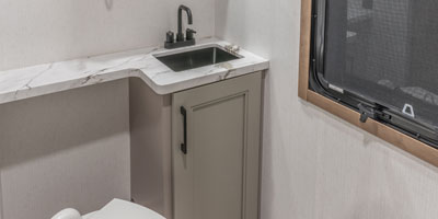 2026 KZ RV Durango HT D296BHT Fifth Wheel Half Bathroom