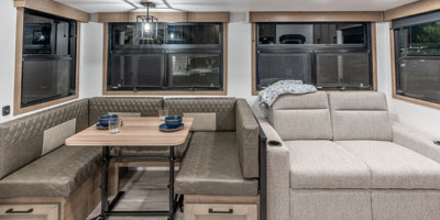 2026 KZ RV Durango HT D296BHT Fifth Wheel U-Shape Dinette and Sofa Slide