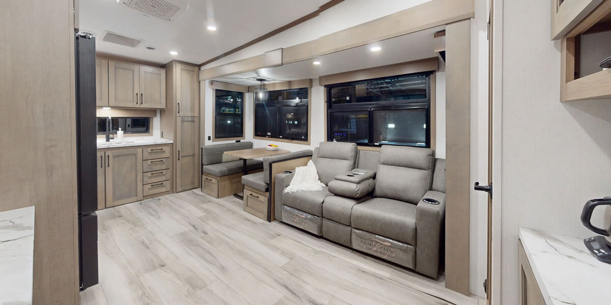 2026 KZ RV Durango HT D240RKD Fifth Wheel Interior 360