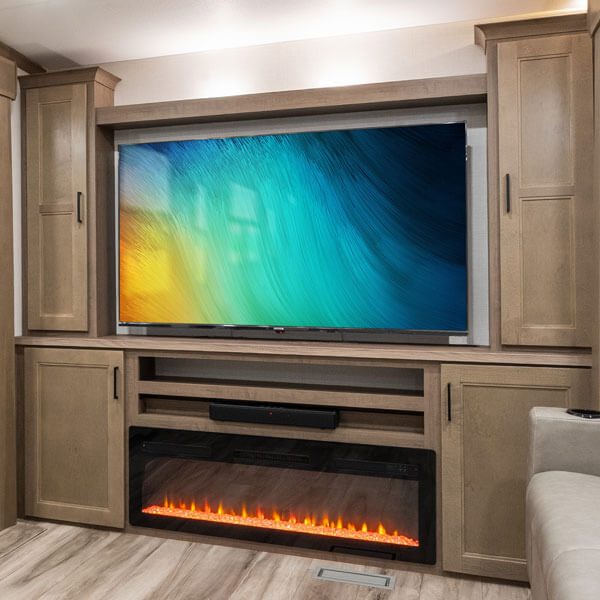2027 KZ RV Durango HT D290RLT Fifth Wheel Entertainment Center