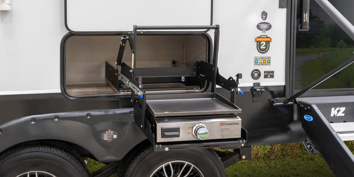 2027 KZ RV Durango HT D290RLT Fifth Wheel Exterior Kitchen