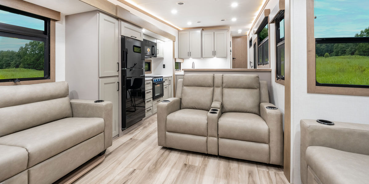 2027 KZ RV Durango HT D290RLT Fifth Wheel MAIN Rear to Front