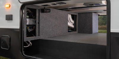 2027 KZ RV Durango HT D286BHD Fifth Wheel Exterior Passthru Access