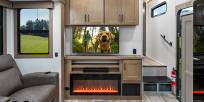 2027 KZ RV Durango HT D286BHD Fifth Wheel Entertainment Center