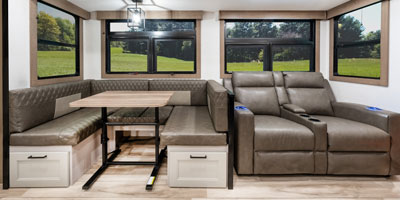 2027 KZ RV Durango HT D286BHD Fifth Wheel Seating