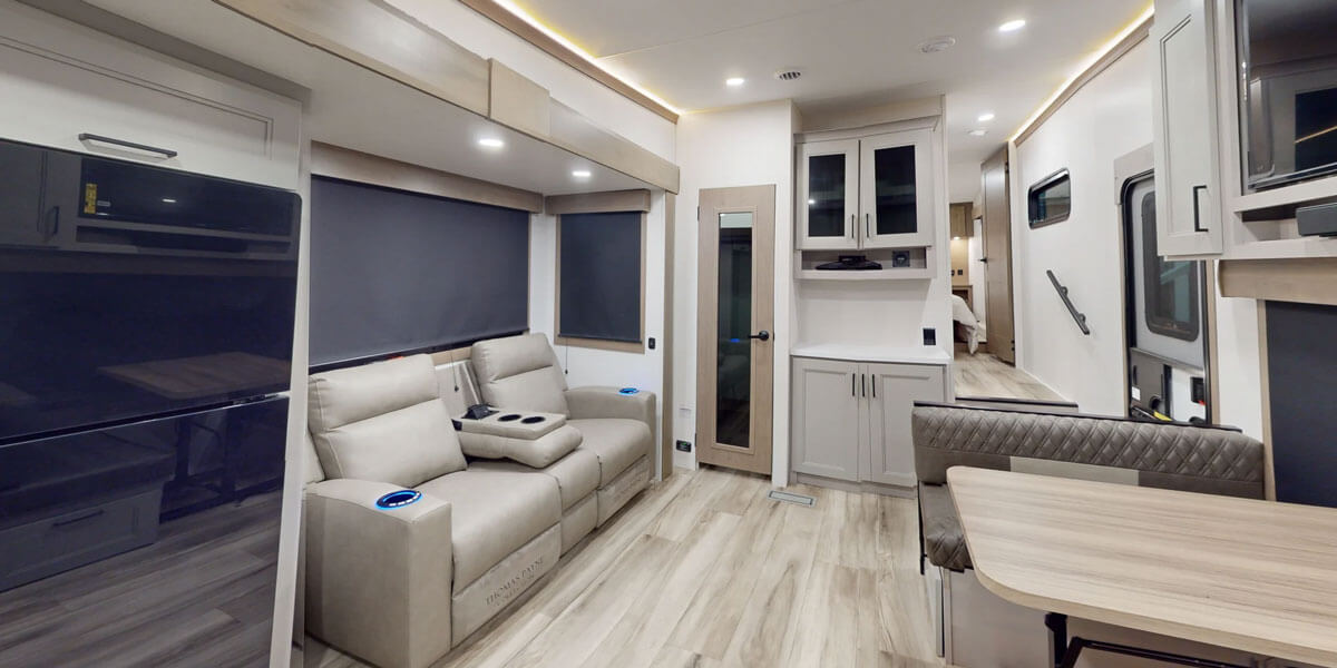 2027 KZ RV Durango HT D232MLD Fifth Wheel Interior 360