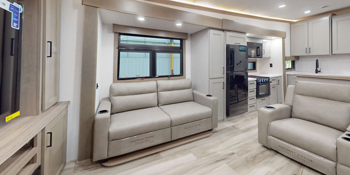 2027 KZ RV Durango HT D290RLT Fifth Wheel Interior 360