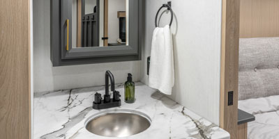 2026 KZ RV Ridgeway 32ML Fifth Wheel Bathroom Vanity