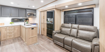 2026 KZ RV Ridgeway 32ML Fifth Wheel Living Room Theater Seats