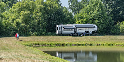 2026 KZ RV Ridgeway 36MB Fifth Wheel Exterior Lifestyle 12