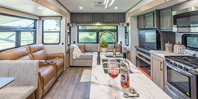 2026 KZ RV Ridgeway 36MB Fifth Wheel Interior Lifestyle 25