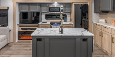 2026 KZ RV Ridgeway 36MB Fifth Wheel Kitchen Slide