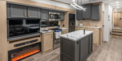 2026 KZ RV Ridgeway 36MB Fifth Wheel Living Room