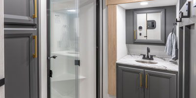 2026 KZ RV Ridgeway 36MB Fifth Wheel Master Bathroom