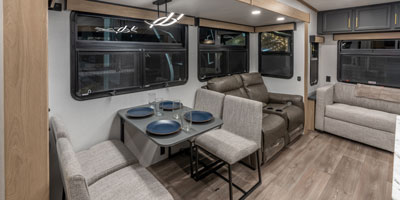 2026 KZ RV Ridgeway 36MB Fifth Wheel Table and Chairs 1