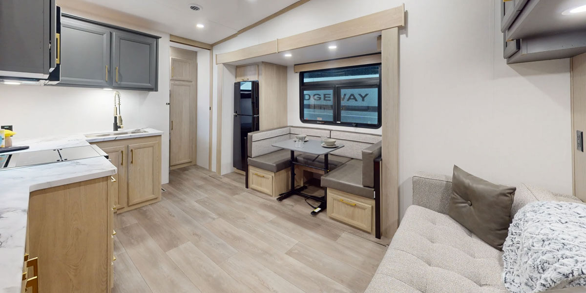 2026 KZ RV Ridgeway R28BH Fifth Wheel Interior 360