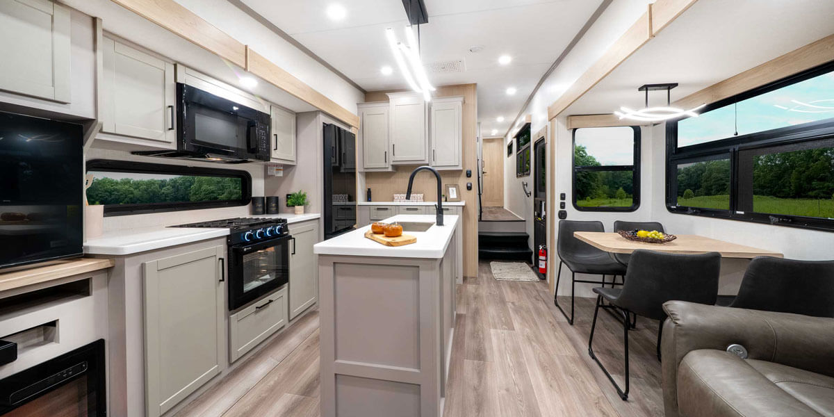 2027 KZ RV Ridgeway 36MBL Fifth Wheel Rear to Front