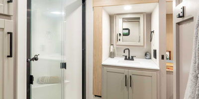 2027 KZ RV Ridgeway 36MBL Fifth Wheel Bathroom