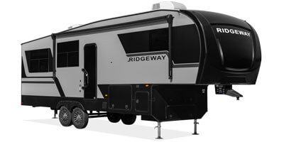 2027 KZ RV Ridgeway R27RS Fifth Wheel Exterior Front 3-4 Door Side