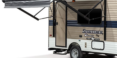 2019 KZ RV Sportsmen Classic SE 130RBSE Travel Trailer Exterior Awning