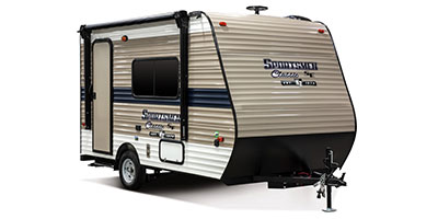 2019 KZ RV Sportsmen Classic SE 130RBSE Travel Trailer Exterior Front 3-4 Door Side