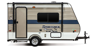 2019 KZ RV Sportsmen Classic SE 130RBSE Travel Trailer Exterior Side Profile Door Side