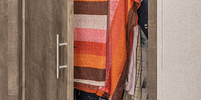 2019 KZ RV Sportsmen Classic SE 130RBSE Travel Trailer Closet