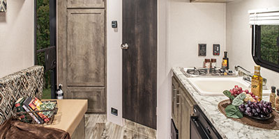 2019 KZ RV Sportsmen Classic SE 130RBSE Travel Trailer Kitchen