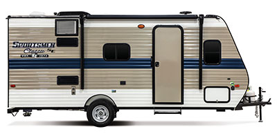 2019 KZ RV Sportsmen Classic SE 180BHSE Travel Trailer Exterior Side Profile Door Side