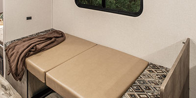 2019 KZ RV Sportsmen Classic SE 180BHSE Travel Trailer Dinette Down