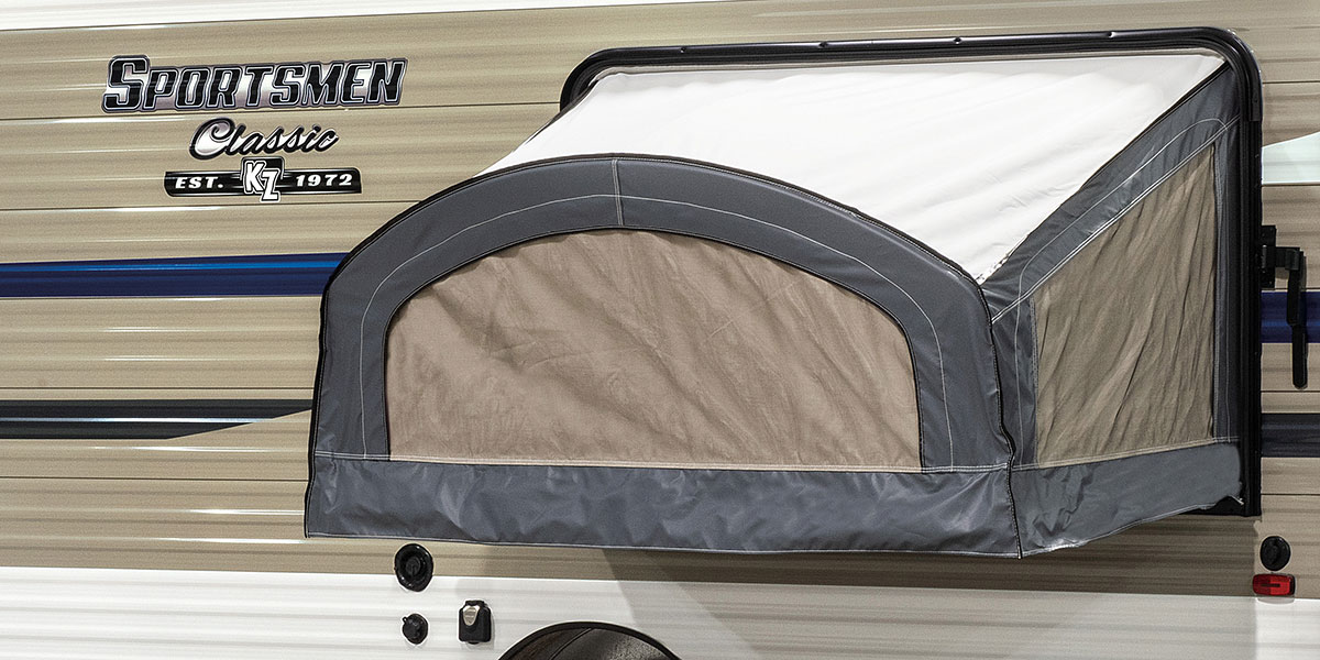 2019 KZ RV Sportsmen Classic 180TH Travel Trailer Toy Hauler Tent Slide Out