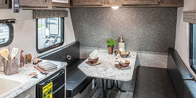 2020 KZ RV Sportsmen Classic SE 130RBSE Travel Trailer Dinette