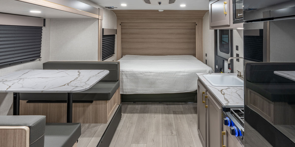 2026 KZ RV Sportsmen Classic 171BH Travel Trailer Back to Front