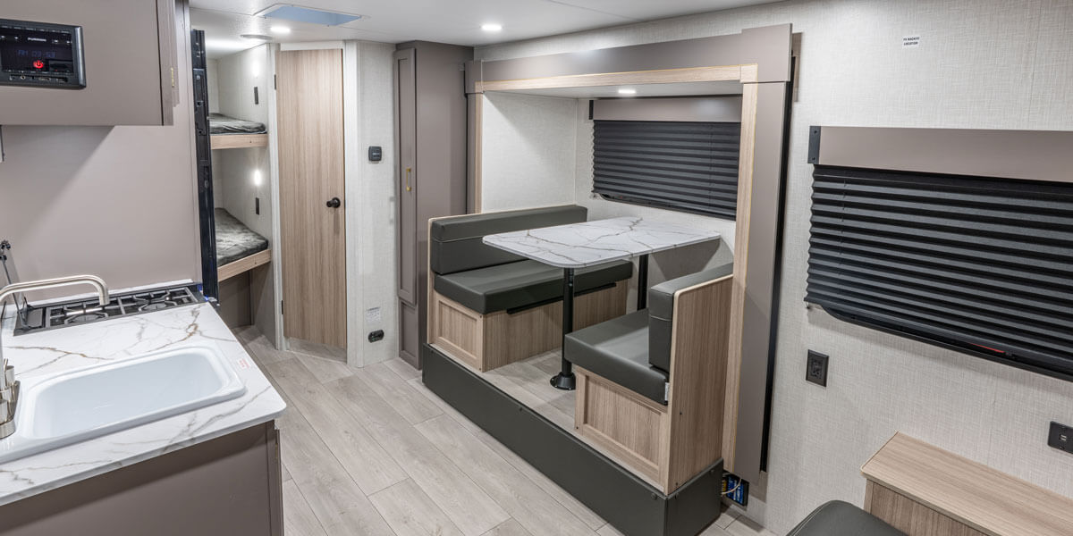 2026 KZ RV Sportsmen Classic 171BH Travel Trailer Dinette Slide