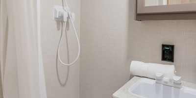 2026 KZ RV Sportsmen Classic 130BH Travel Trailer Bathroom Shower