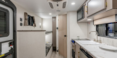 2026 KZ RV Sportsmen Classic 130BH Travel Trailer Front to Back